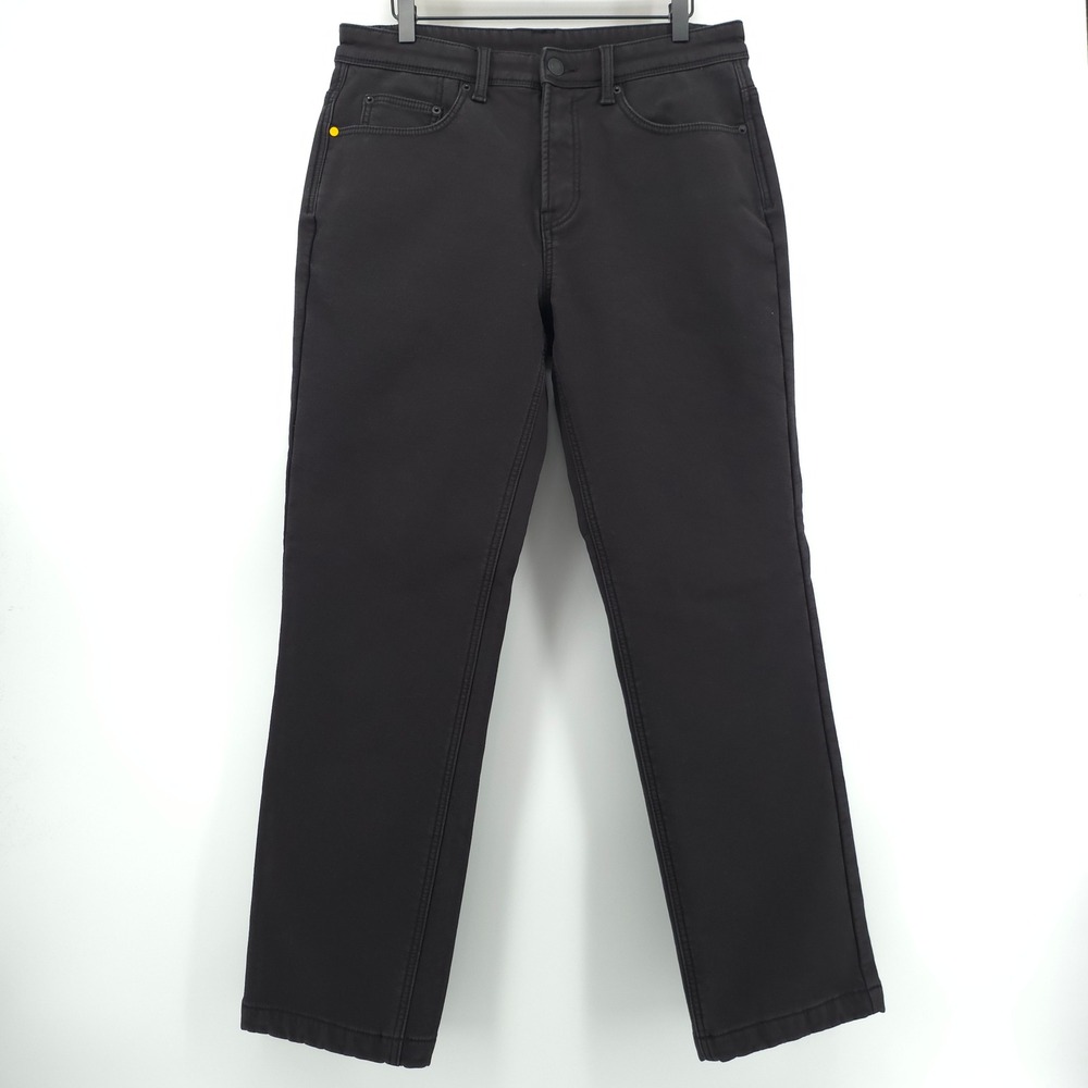Caterpillar Fleece Lined Men Work Pants 32x32 Gray Rugged Utility Canvas